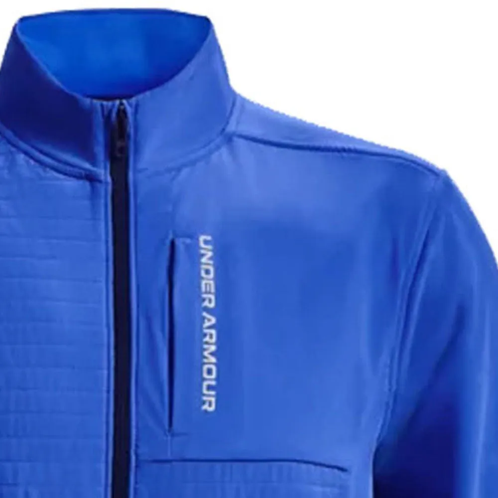 Heat Sealed Edges RibbedTrims Under Armour Storm Revo Jacket - Versa Blue