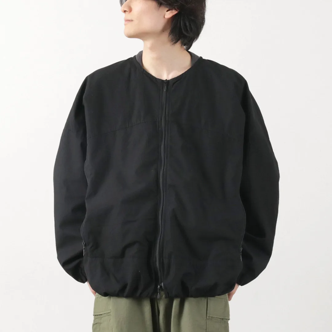 KELEN / Wide square jacket Fleece Inside