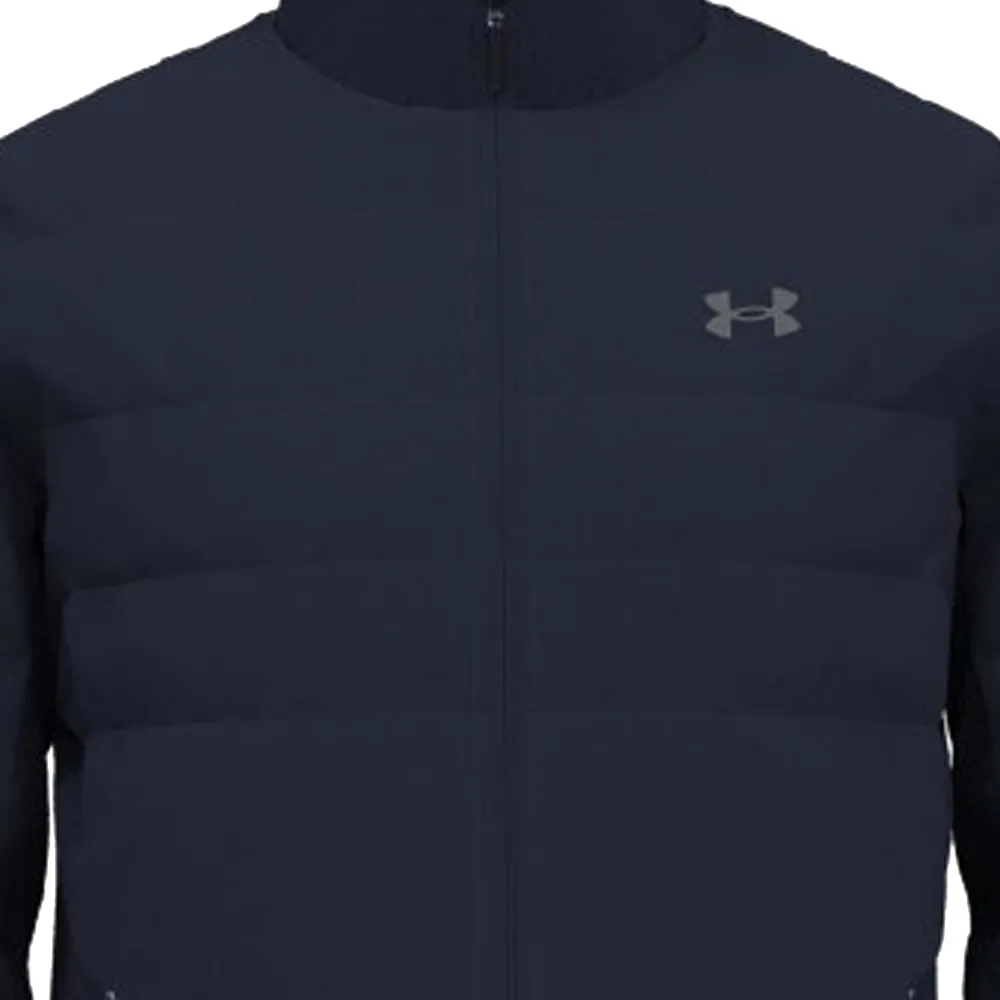 Light Reflective Under Armour Storm Session Jacket - Midnight Navy