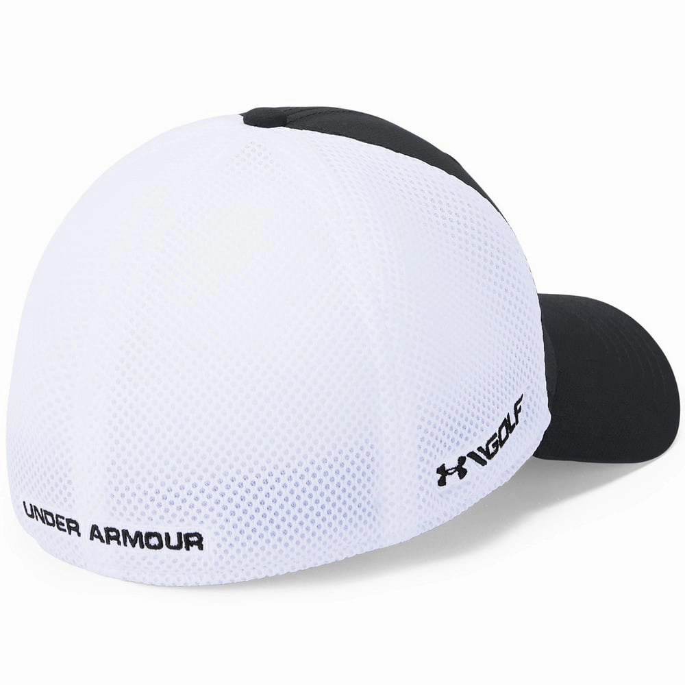 Under Armour TB Classic Mesh Golf Cap - Black/White birthday celebration Summer Vibes