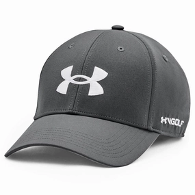 Fitted Design classic accessory Under Armour Golf96 Cap - Pitch Grey/White