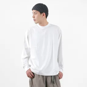 GICIPI / BACCALA Crew Neck Relaxed Fit Long Sleeve T-Shirt Effortless Look