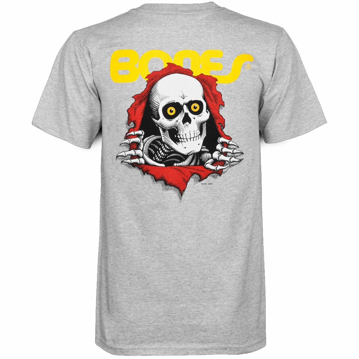 Light Breeze Light and Fresh Powell-Peralta Ripper T-Shirt - Gray