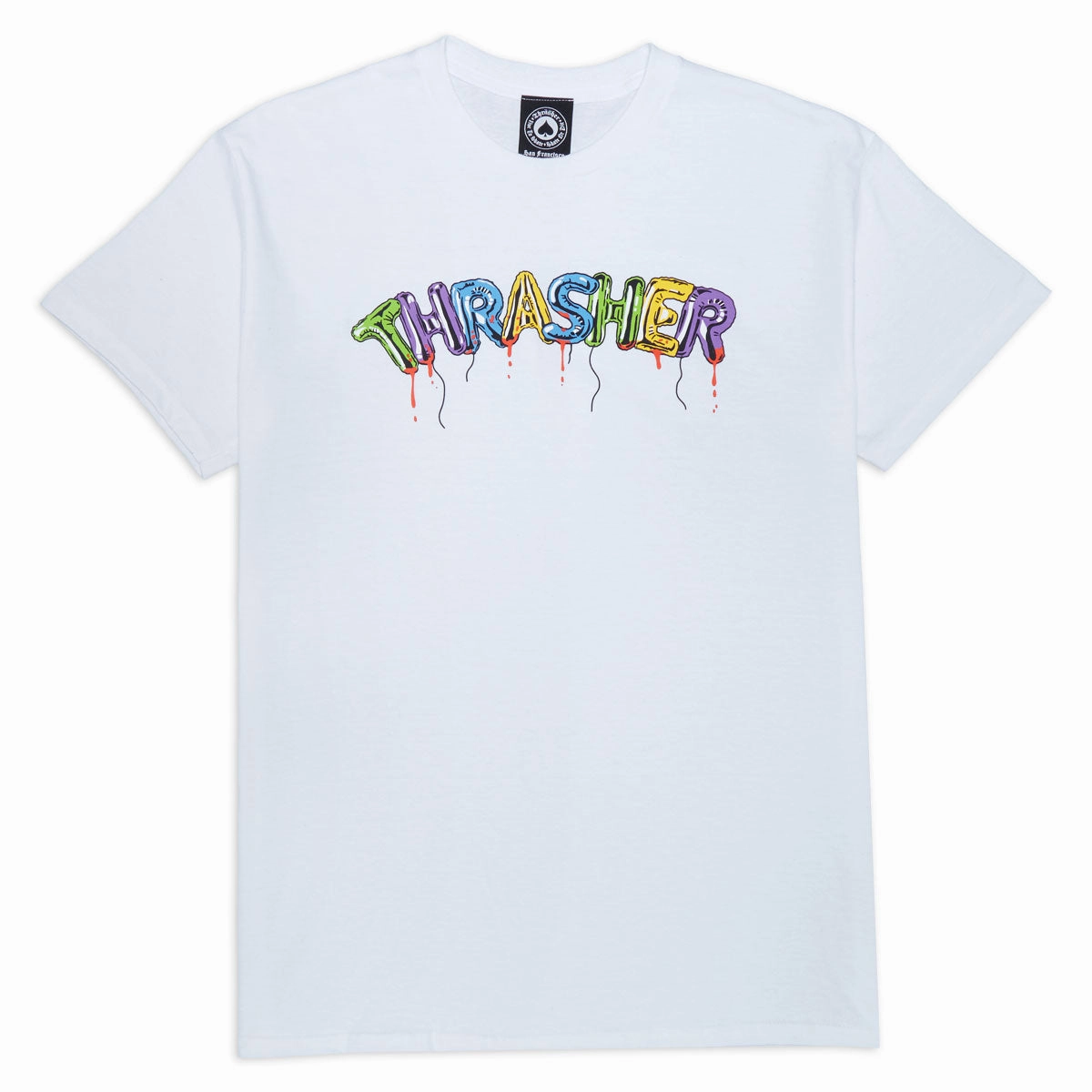 Thrasher Balloons T-Shirt - White sporty wear Relax Style Trend
