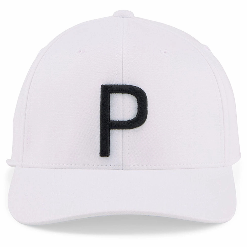 Timeless Detail Puma P Cap - White Glow/Puma Black