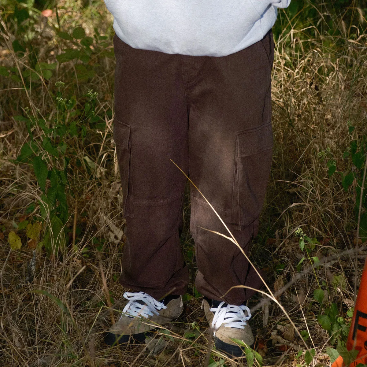 Body Shape Quasi Cache Cargo Pants - Coffee