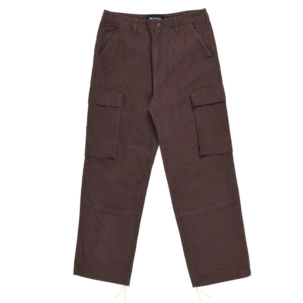 Double Stitched Comfy Flex Quasi Cache Cargo Pants - Coffee