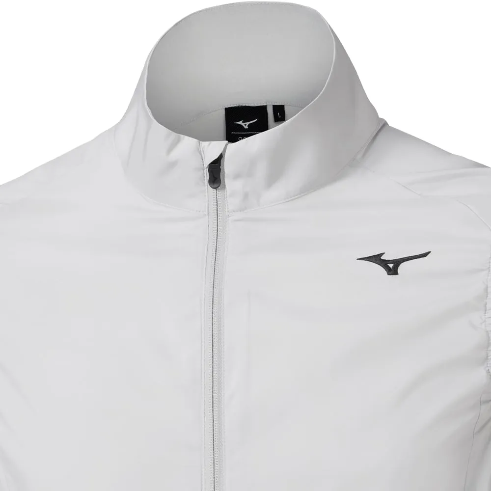 Layered Compartments Support Mizuno Drizzle 2 Gilet - Grey