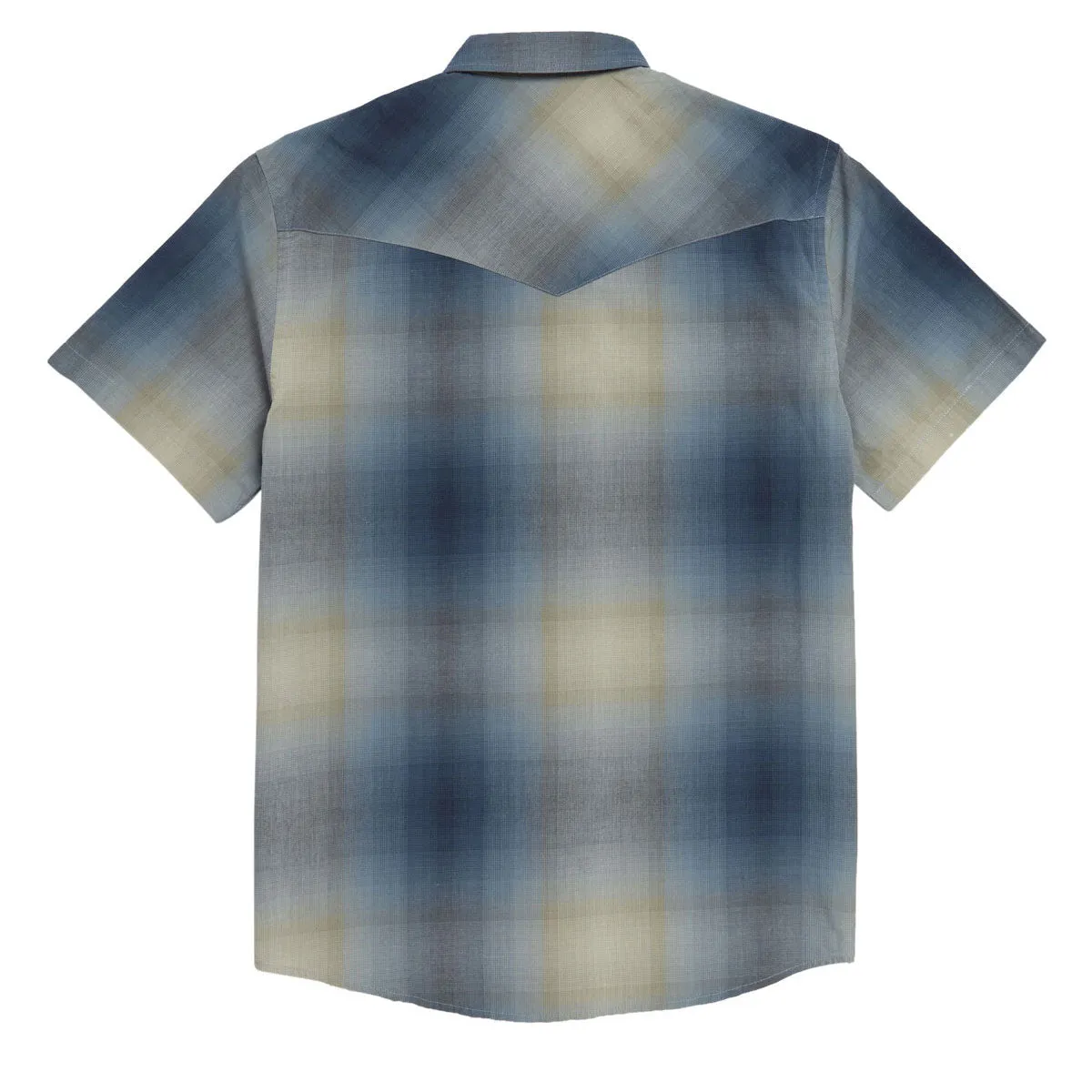 Pendleton Frontier Shirt - Navy/Grey Ombre Lace Accent