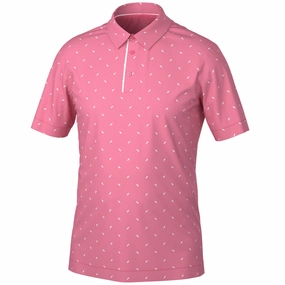 Galvin Green Miklos Polo Shirt - Camelia Rose Anti Shrinkage Treatment