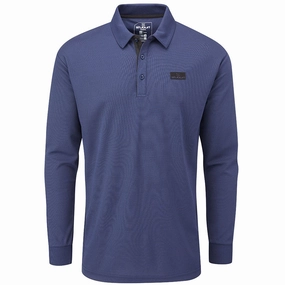Stuburt Active Long Sleeve Polo Shirt - Midnight Trendy Comfort Wear
