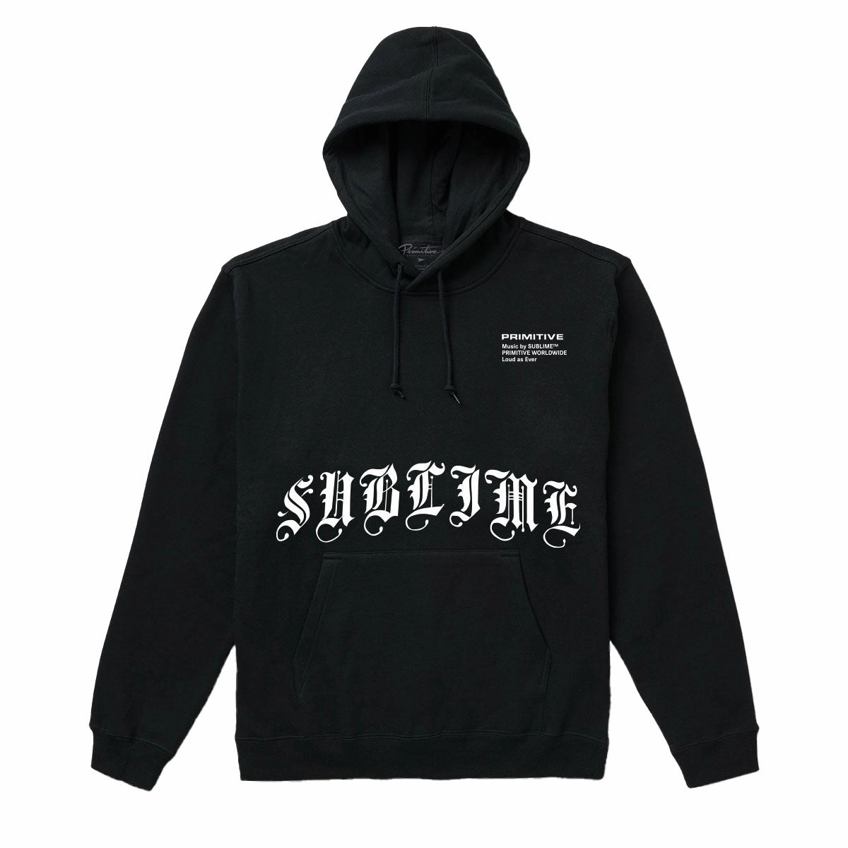 Primitive x Sublime Memory Hoodie - Black Youth Workout Gear