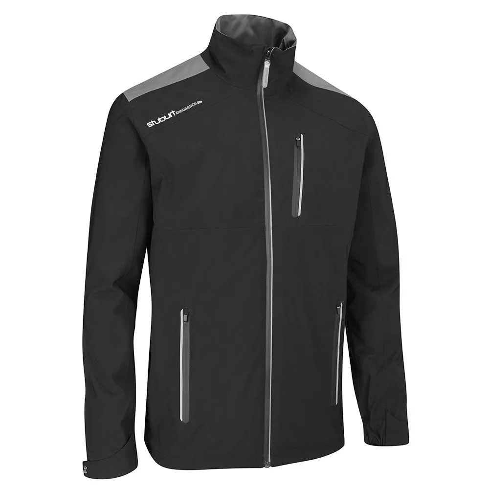 AbrasionResistantEdging Strong Stitches Stuburt Endurance Lite Full Zip Waterproof Golf Jacket
