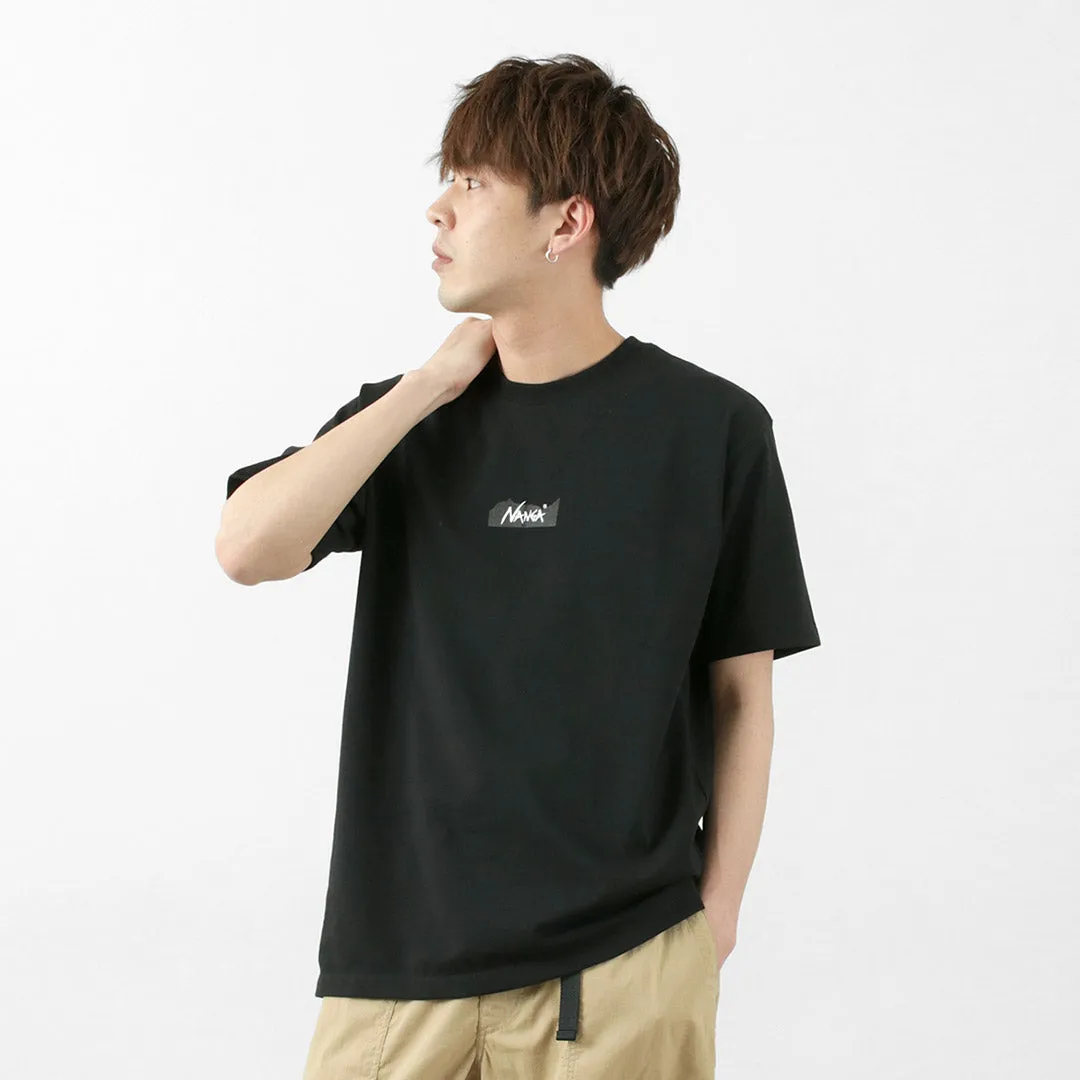 Fashion-Forward Look funky NANGA / Eco Hybrid MT Logo T-shirt