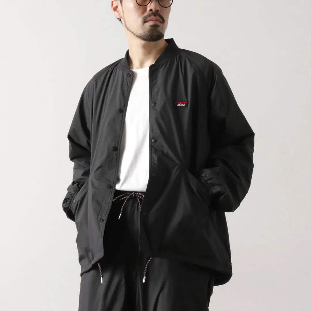 NANGA / Ribbed Collar Coach Jacket Casual Fit Silhouette