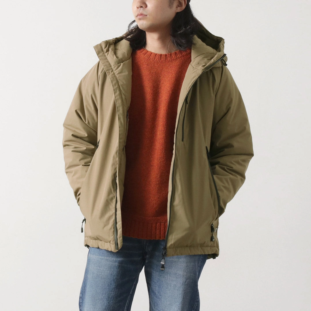 Modular Attachment Points Adjustable Cuffs NANGA / HINOC Rim Hood Down Jacket Model 2025