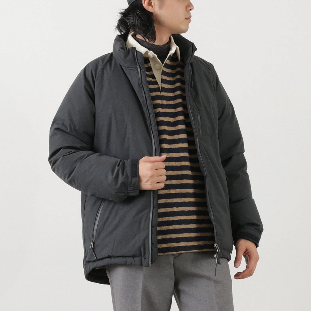NANGA / HINOC Stand Collor Down Jacket Lightweight Construction