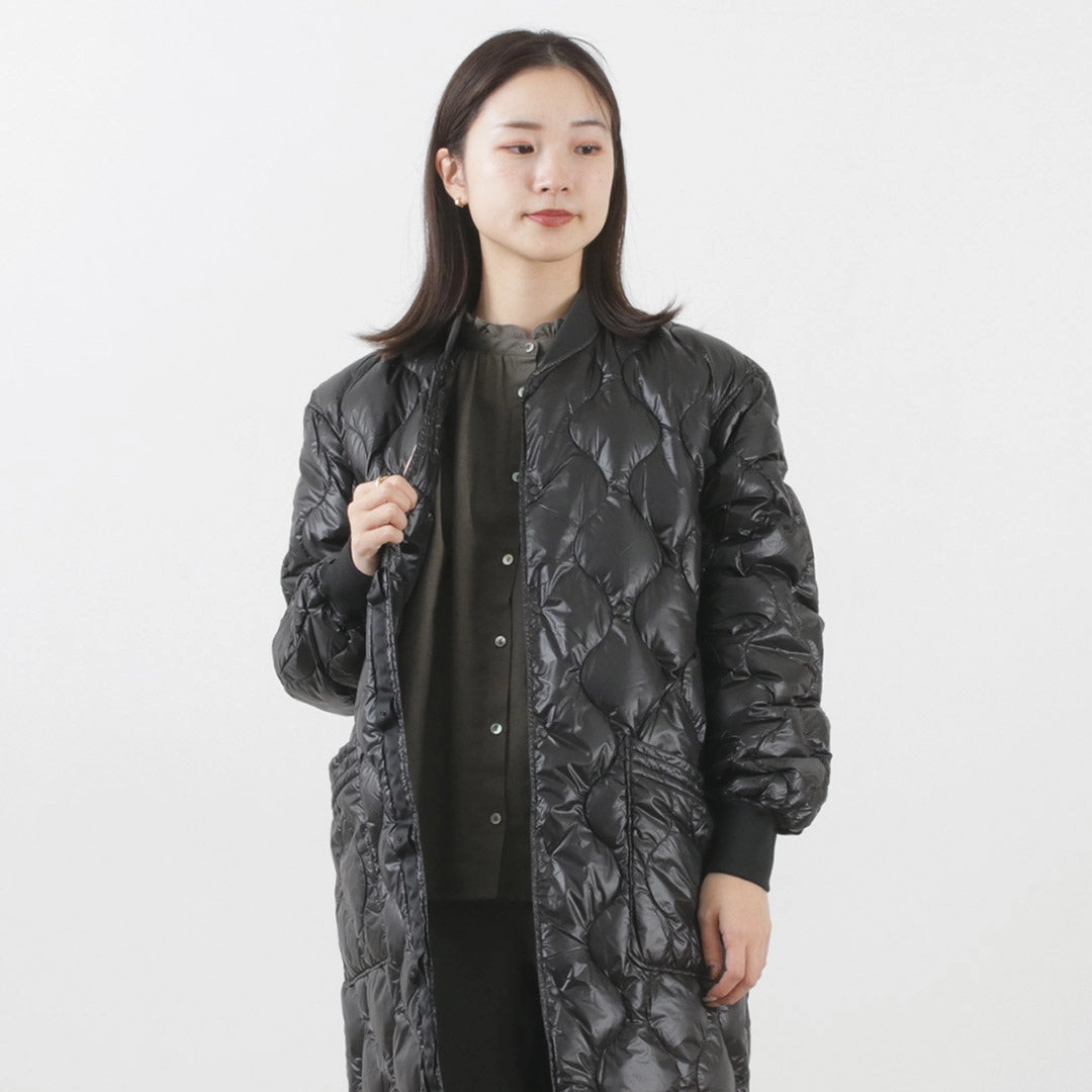 NANGA / Onion Quilted Half Down Coat Flexible Mobility Breathable fabric