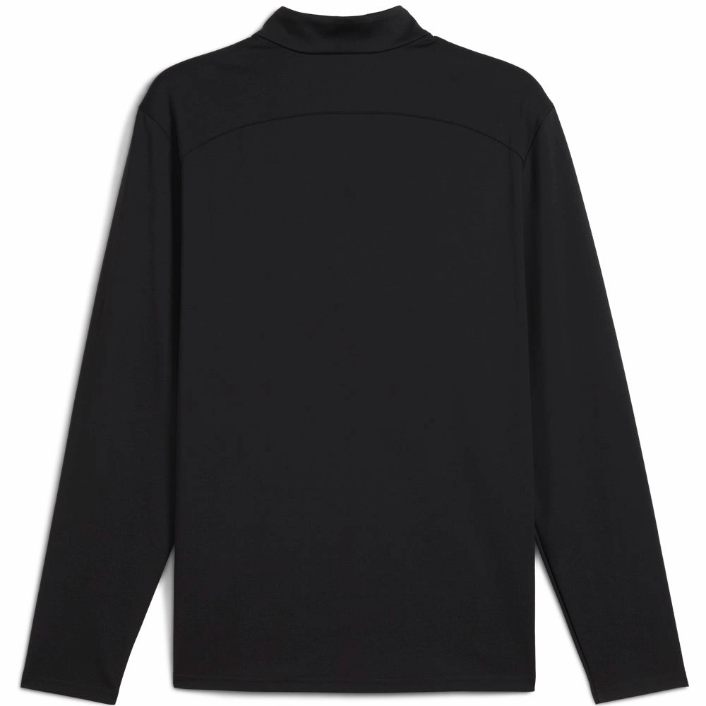 Puma Cloudspun Tech 1/4 Zip Pullover - Black Tight Fit