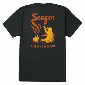 Sustainable Packaging Effortless Wearable Seager Smokey T-Shirt - Coal