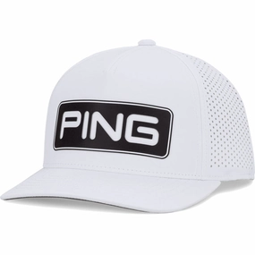 Country Walk Relax Mode Ping Tour Vented Delta Cap - White/Black