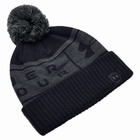 Short brim Cozy Look Under Armour Logo Pom - Black