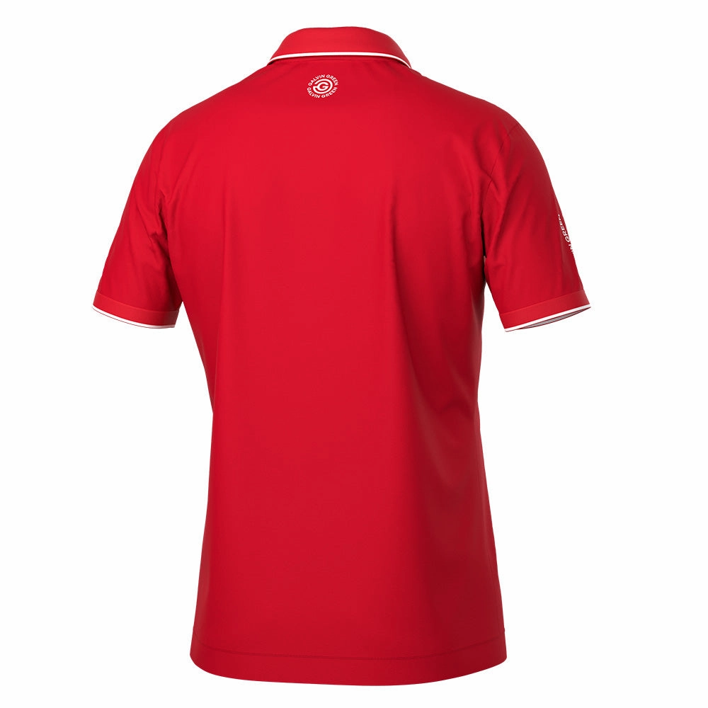 Galvin Green Marty Polo Shirt - Red AntiBacterialTreatment Affordable Fashion
