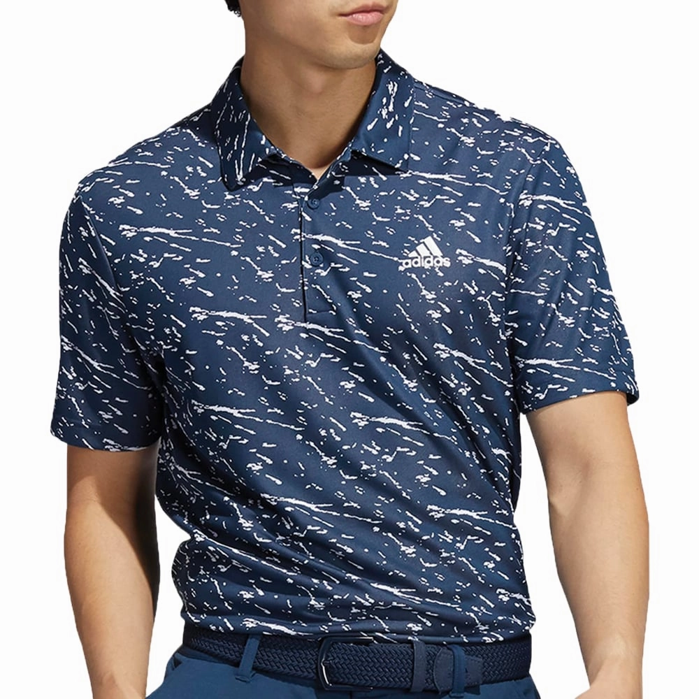 adidas Primeblue Polo Shirt - Crew Navy/White Retro nostalgia