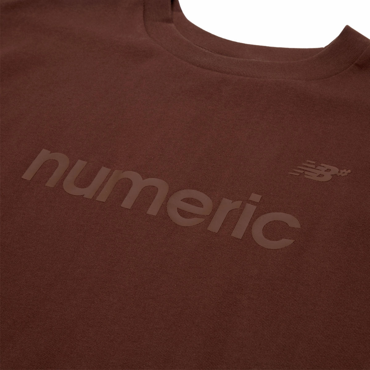 Temperature Regulating New Balance Numeric Cotton T-Shirt - Rich Oak
