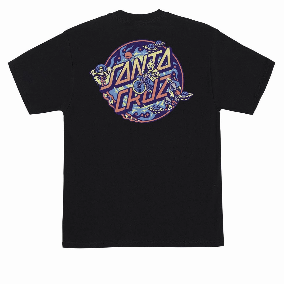 Indoor Event Santa Cruz Winkowski Dope Plant 2 Dot T-Shirt - Black
