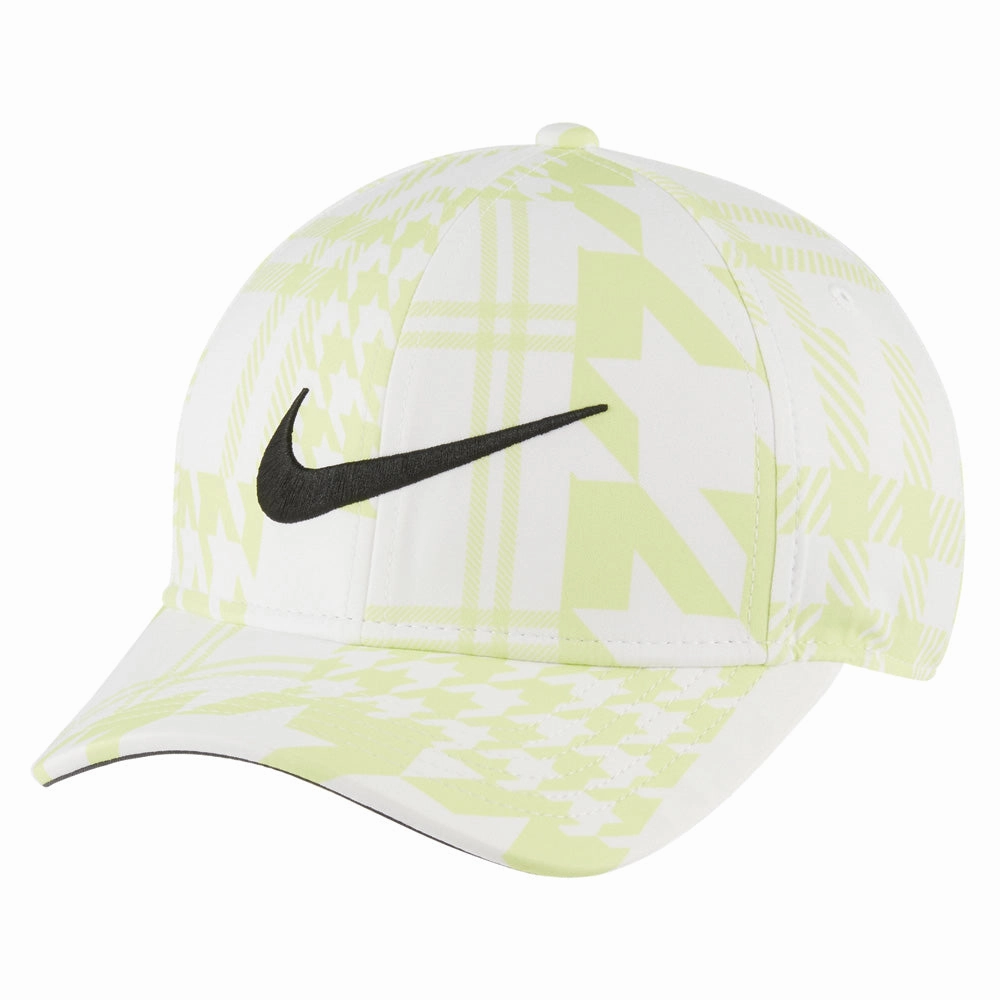 Active Essential Nike Aerobill Classic 99 Open Print Cap - White/Lemon Twist/Black