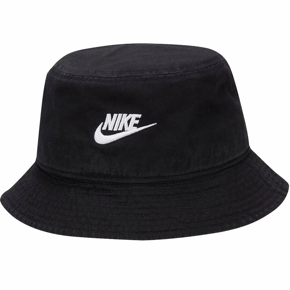 Nike Apex Futura Washed Bucket Hat - Black/White Cozy Choice