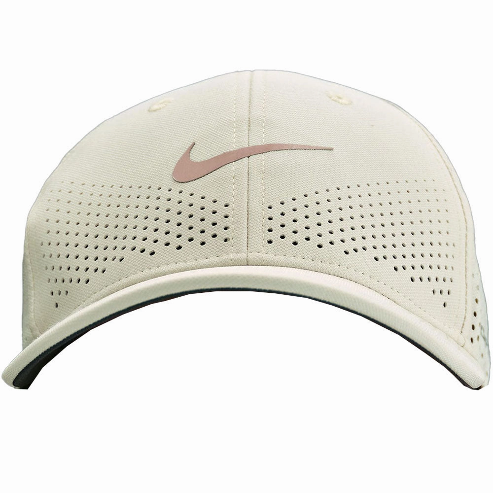 Nike Dri-FIT ADV Club Cap - Lt Khaki/Particle Pink Wool blend Neutral Fashion