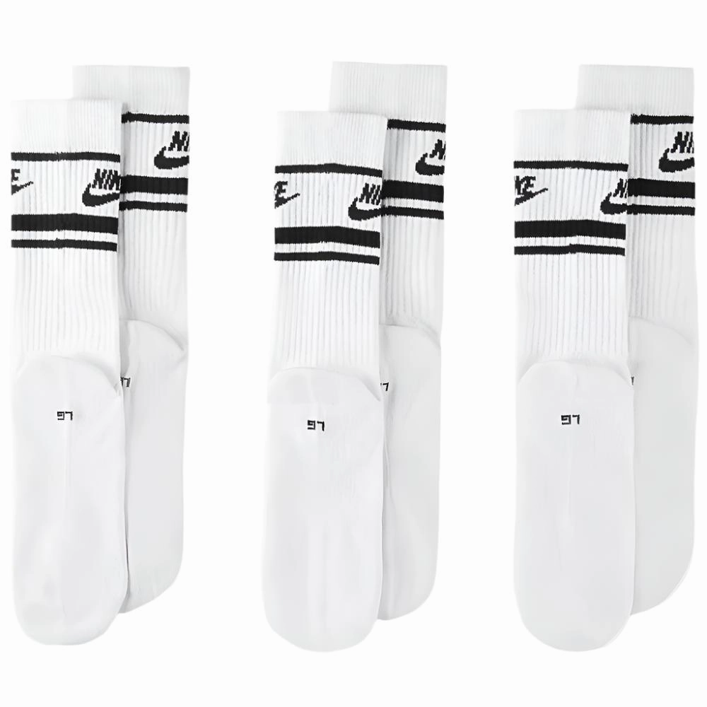 Nike Dri-FIT Everyday Essential Crew Socks (3 Pairs) - White/Black Leg of mutton sleeve Ballgown