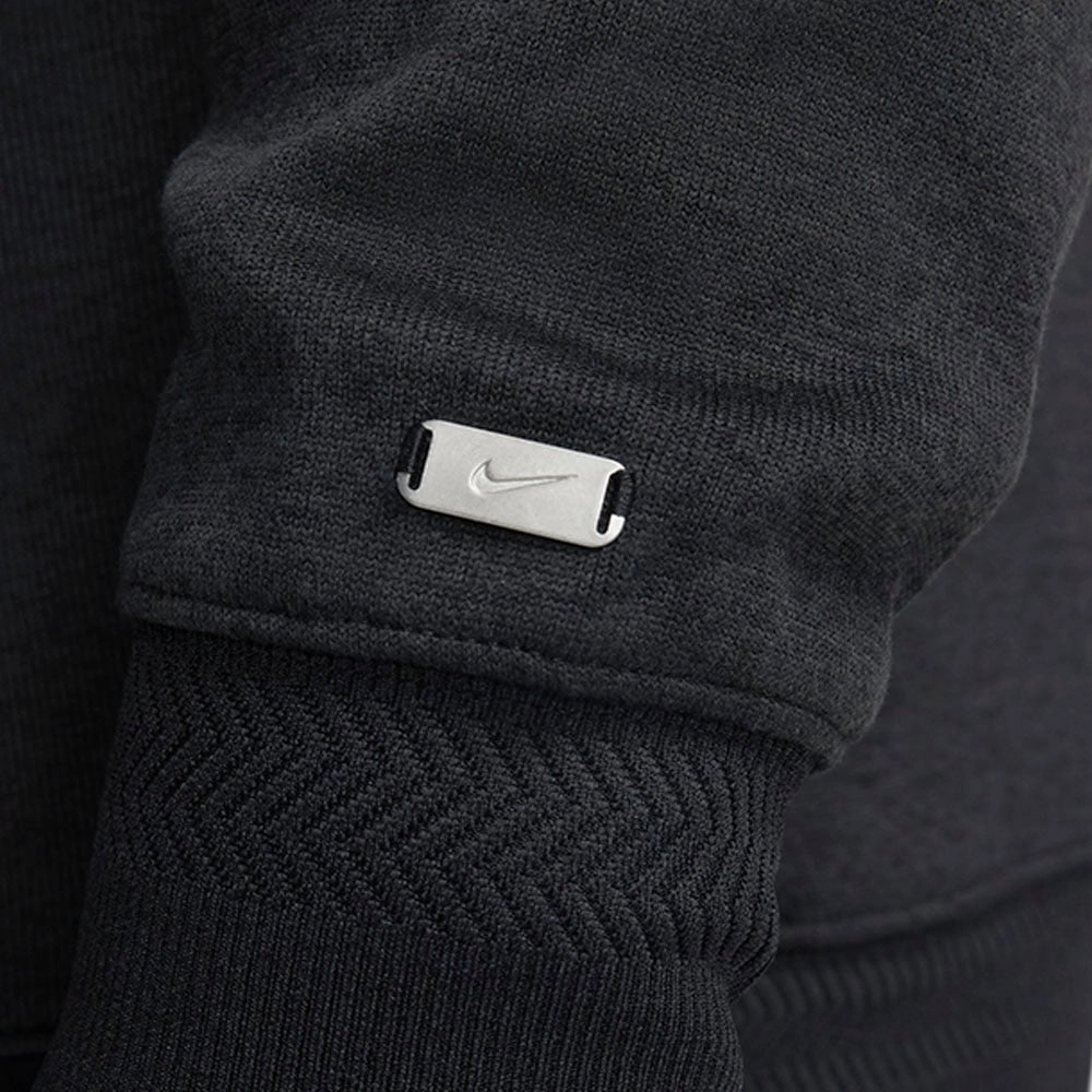 Practical clothing bag accents Nike Dri-Fit Player 1/2 Zip Sweater - Black