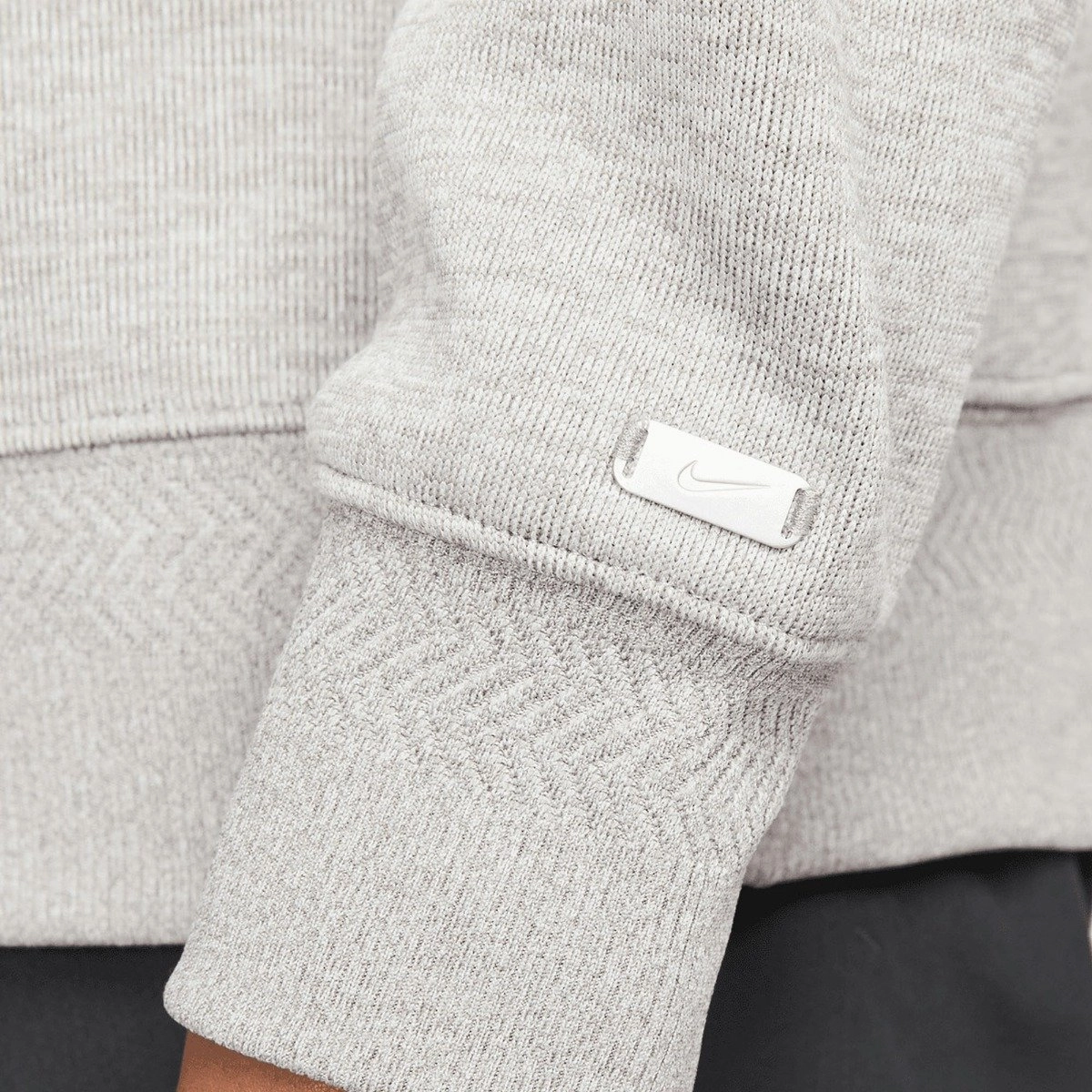 Trendy Layer Simple Hoodie Nike Dri-Fit Player 1/2 Zip Sweater - Dust/White