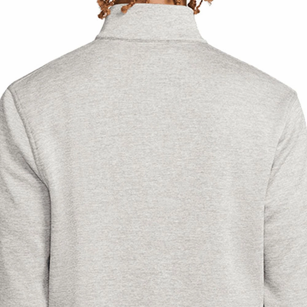 Modern Nike Dri-Fit Player 1/2 Zip Sweater - Dust/White