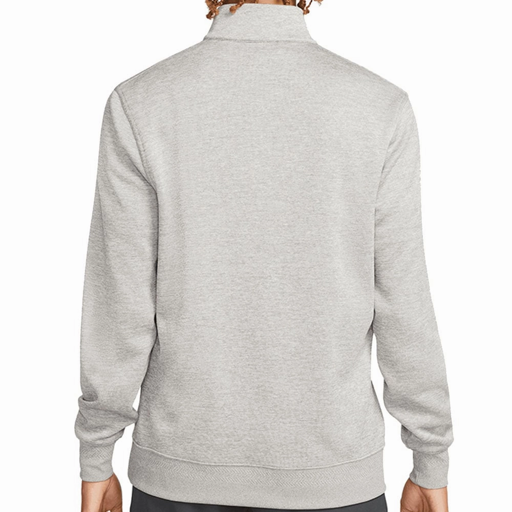 good for yoga Casual apparel Nike Dri-Fit Player 1/2 Zip Sweater - Dust/White