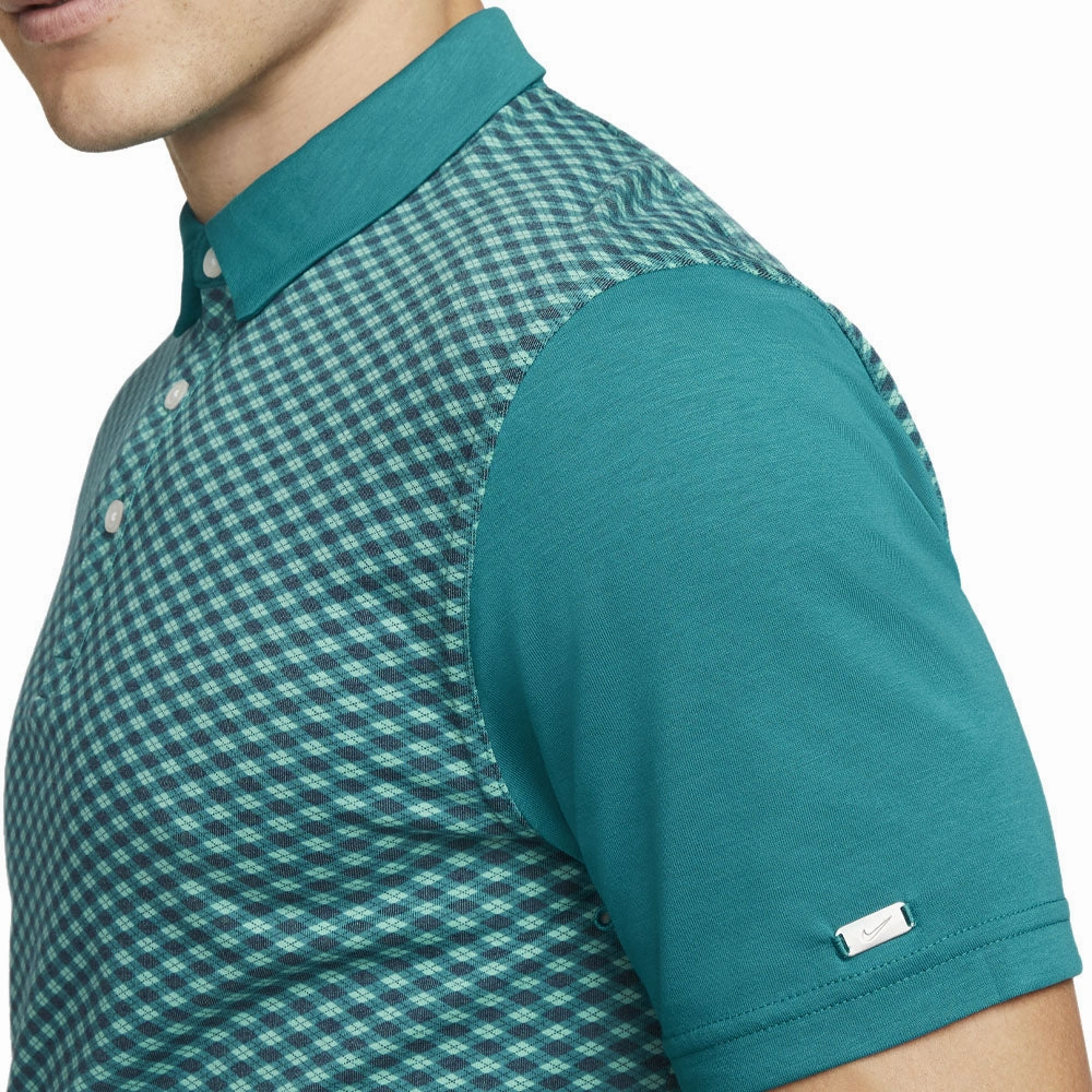 Nike Dri-FIT Player Polo Shirt - Bright Spruce/Brushed Silver Holiday Outfit