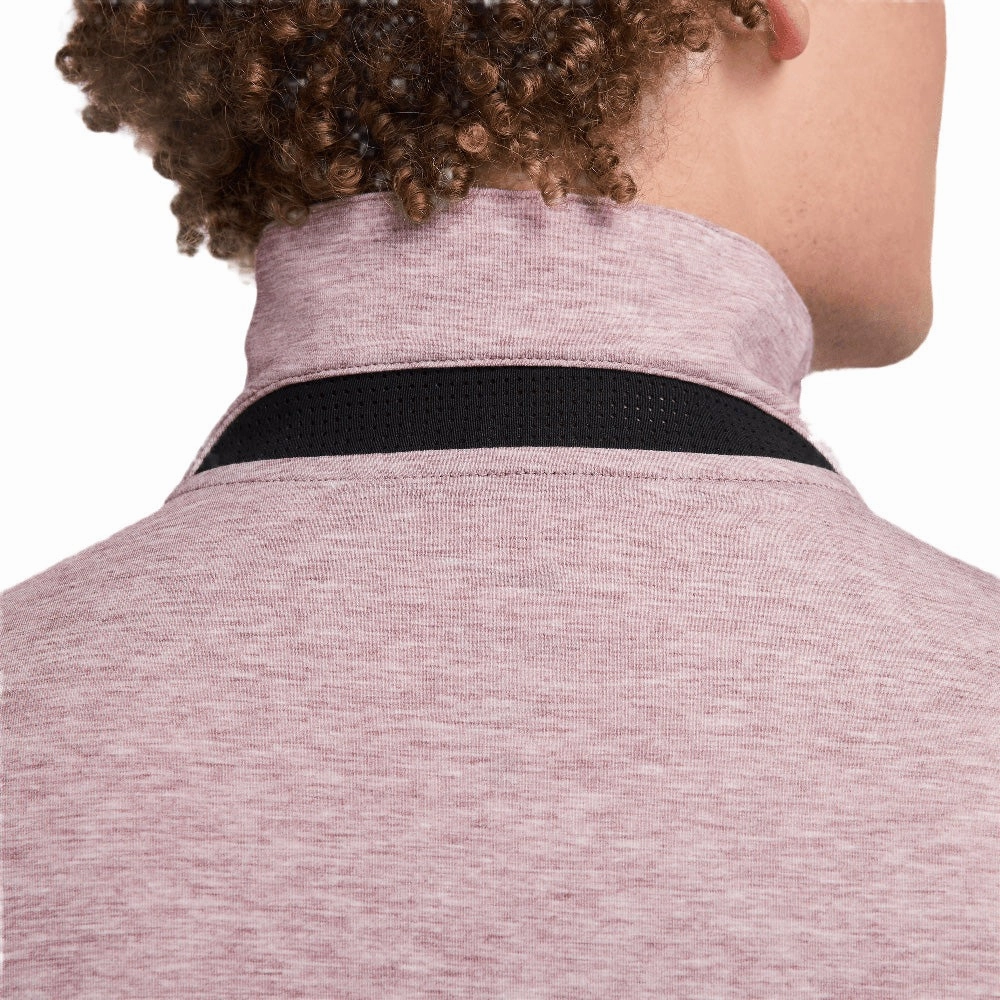 Relaxed Fit Timeless Layer Nike Dri-FIT Tour Polo Shirt - Burgundy Crush/White
