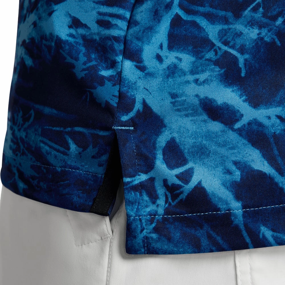 Nike Dri-FIT Tour Solar Floral Polo Shirt - Dutch Blue/White Fit for Everyone anniversary