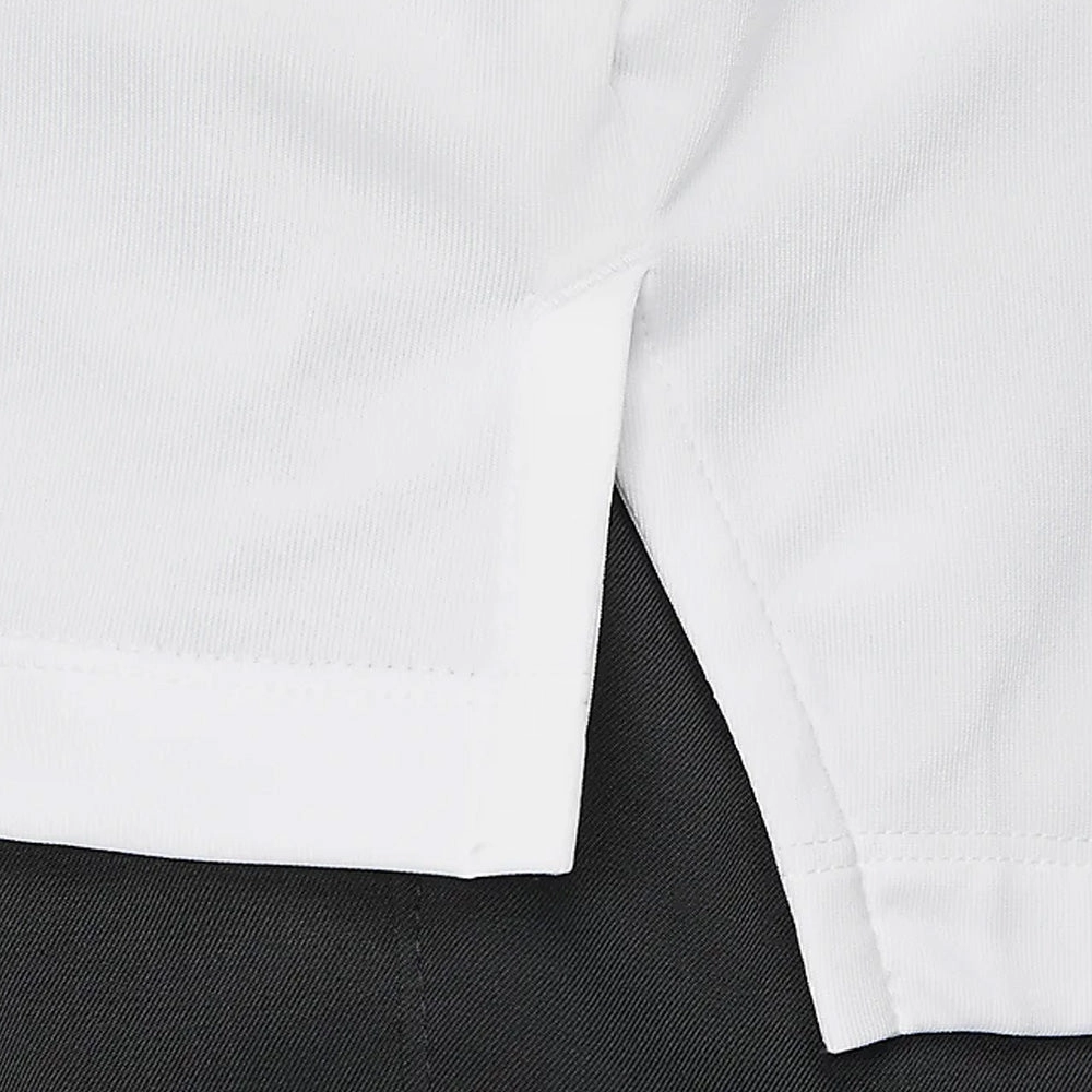 Nike Dri-FIT Vapor Print Polo Shirt - White/Black Street Style