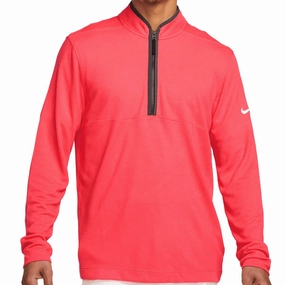Cozy Hoodie Nike Dri-FIT Victory 1/2 Zip Pullover - Ember Glow/Black/White