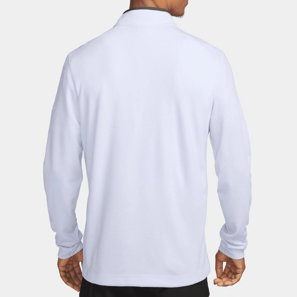 All-day Comfort Nike Dri-FIT Victory 1/2 Zip Pullover - Oxygen Purple/Dark Smoke Grey/White