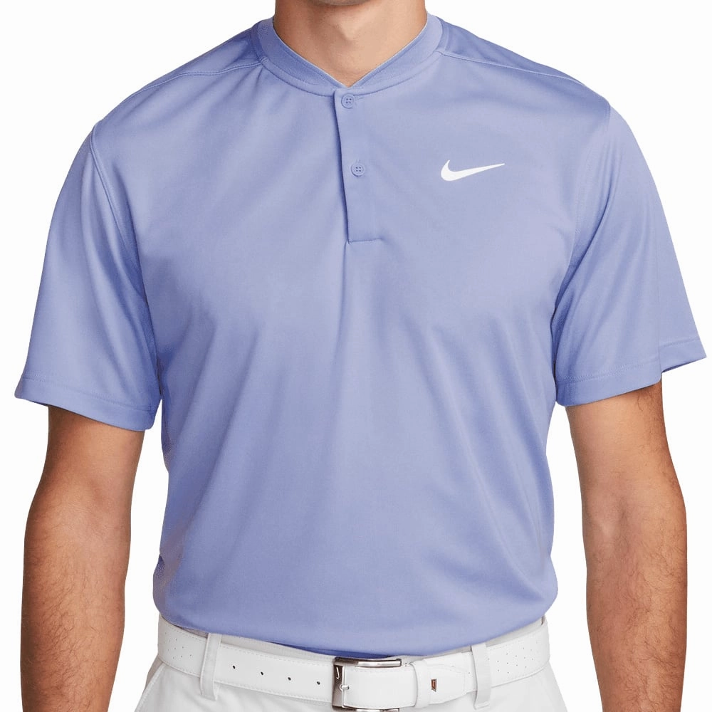 AntiStatic Properties Nike Dri-FIT Victory Blade Polo Shirt - Light Thistle/White