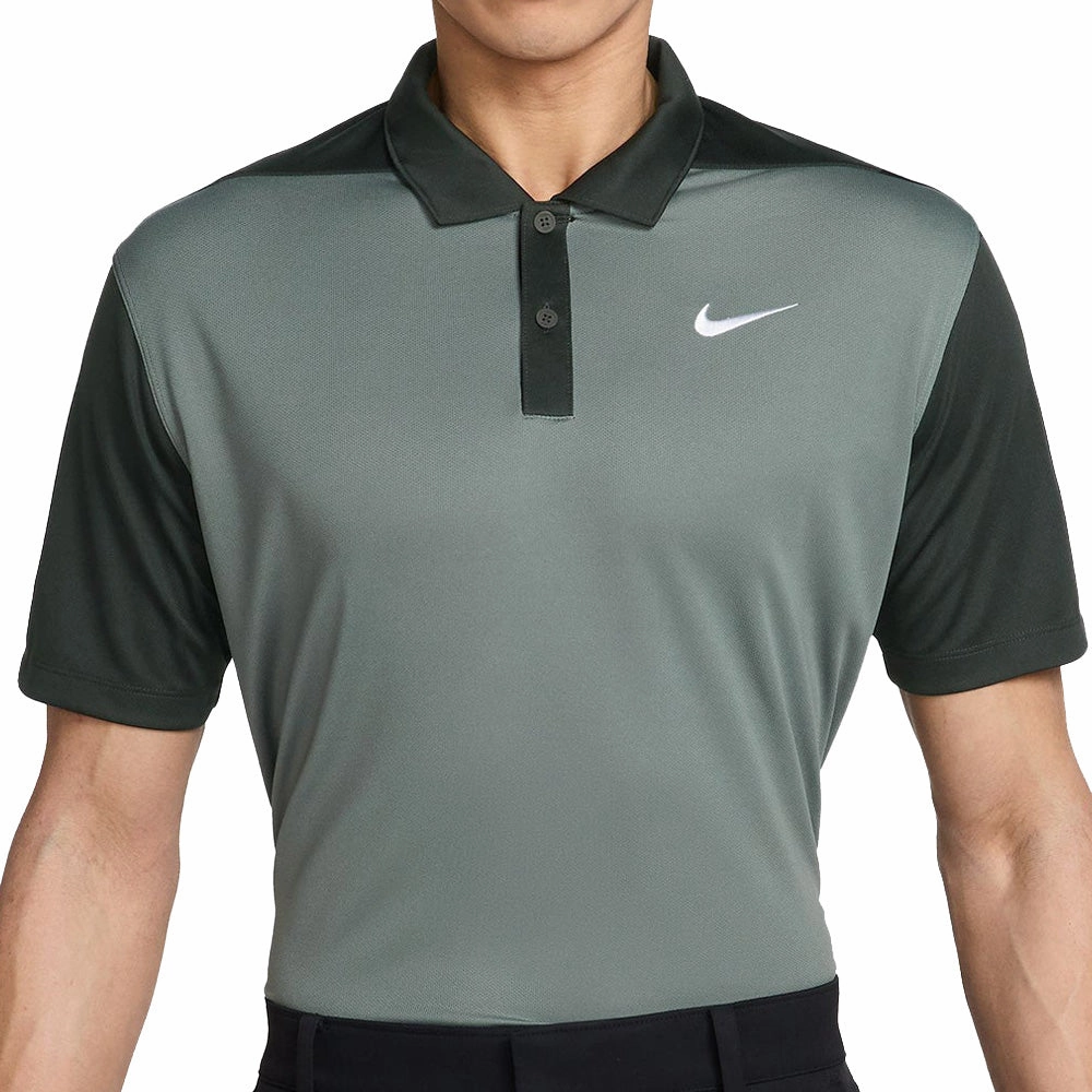 Nike Dri-Fit Victory  Polo Shirt - Clay Green/Night Forest/White Informal charm Breathable Look