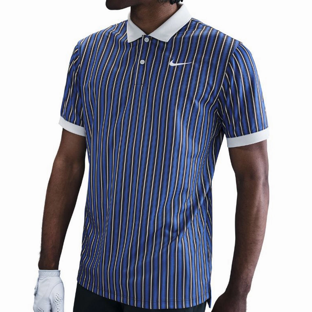 Nike Dri-Fit Victory  Polo Shirt - Comet Blue/Photon Dust/White Fresh Vibes Anti Perspiration Lining