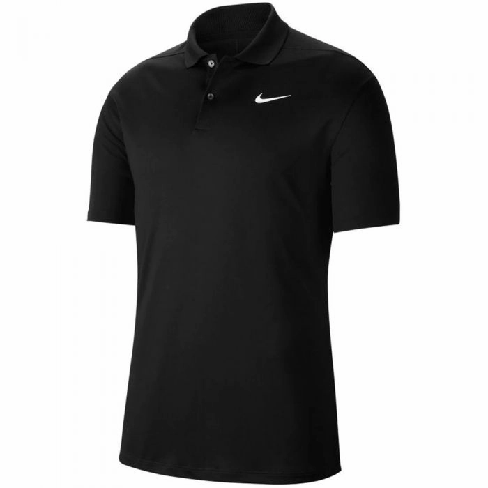 Nike Dri-Fit Victory Solid Polo Shirt - Black Trendy Casual Wear