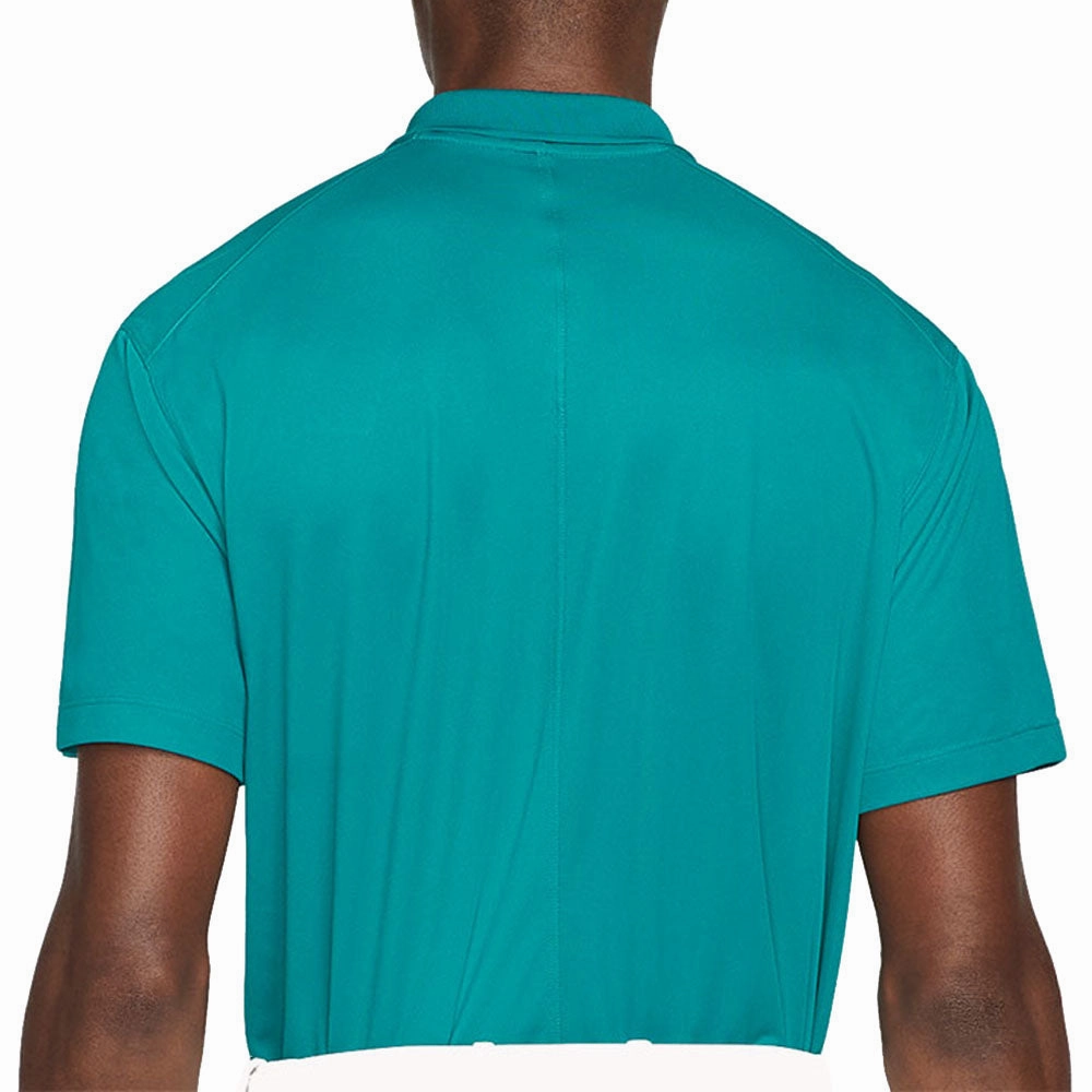 Easy Comfort Soft Touch Nike Dri-FIT Victory Solid Polo Shirt - Bright Spruce/White