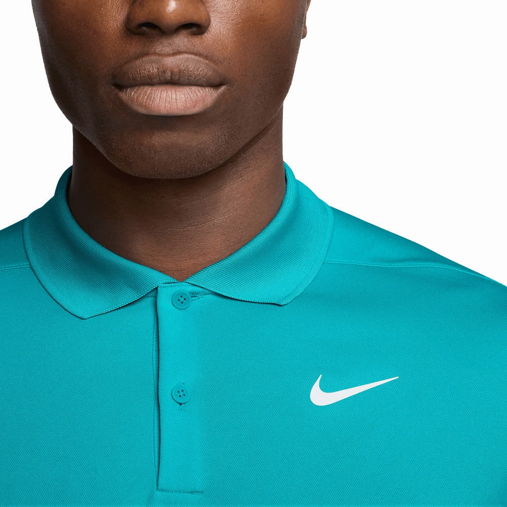 Street Ready Nike Dri-FIT Victory Solid Polo Shirt - Dusty Cactus/White